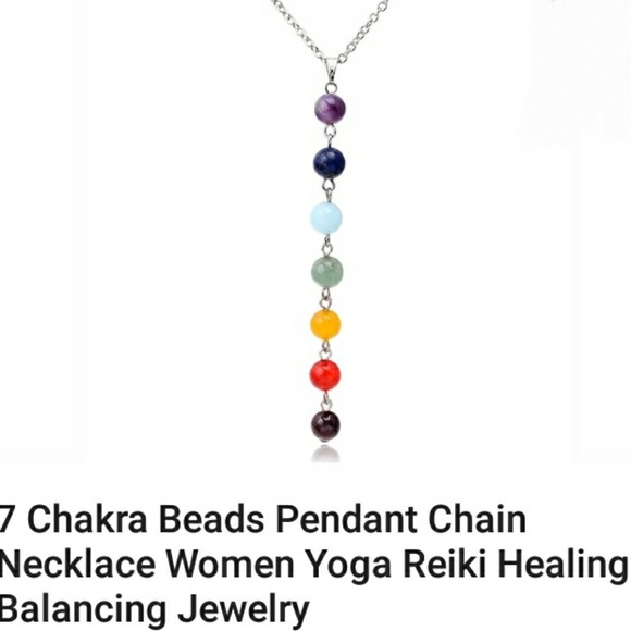 🌈🔴NATURAL STONE Chakra chain - Picture 5 of 8